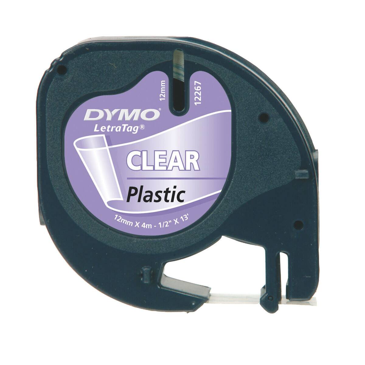 Dymo Dymo Schriftband 12267 Plastic Transparent (S0721530)