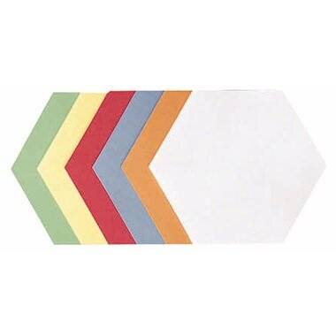 Moderationskarten 130g Wabe 16,5x19cm 500Sück sortiert