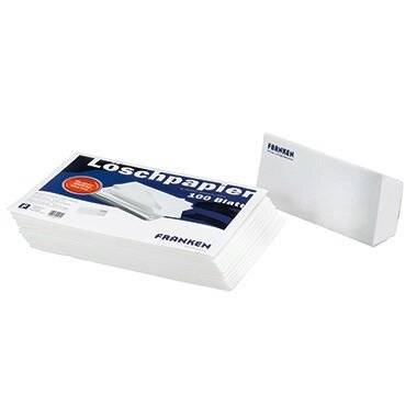Löschpapier 100Blatt für Tafelwischer