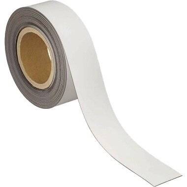 Magnetband 10m 20mm weiss 6524302 Maul