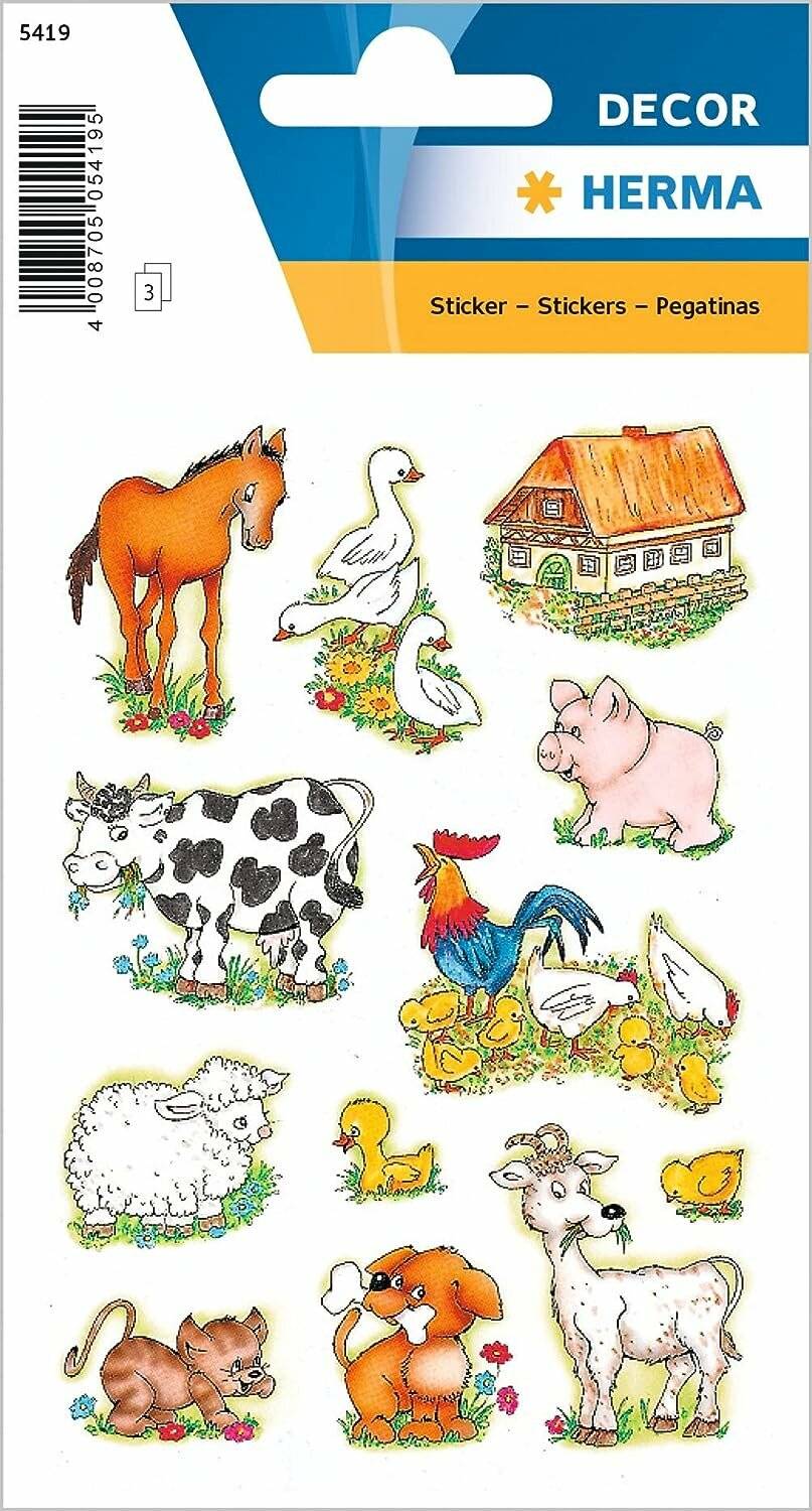 Decor-Sticker Bauernhoftiere 5419 Herma