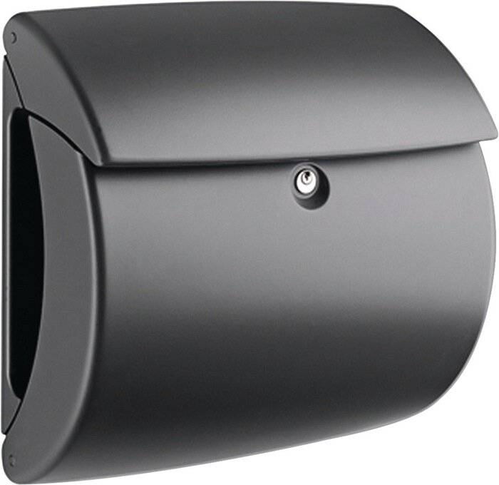 Burg Wächter BURG-WÄ CHTER Briefkasten Pearl 886 Gr H.400mm B.380mm T.178mm granit Ku.DIN C4 - PEARL 886 GR