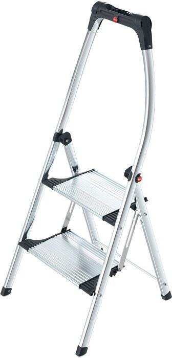 Klapptritt Stufen 2 Plattform-H.490mm Al Stufen einschl. Plattform 2