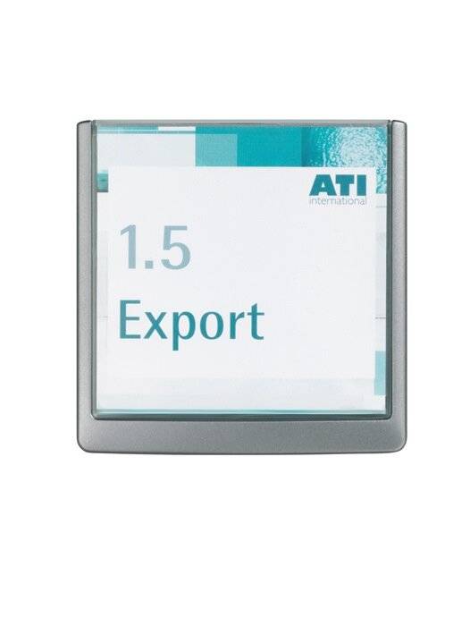 Durable Tü r-/Infoschild B149xH148,5mm - 486237