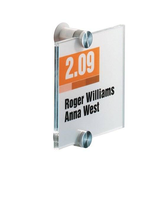 Durable Tü r-/Infoschild B105xH105mm - 482019