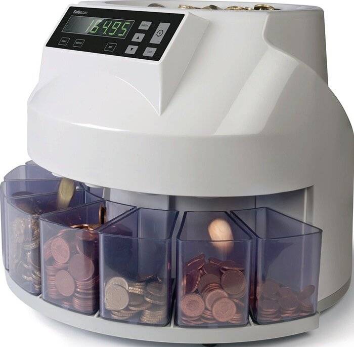 Safescan Safescan Mü nzzä hler u.-Sortierer m.Abhü lsvorrichtung - 113-0547