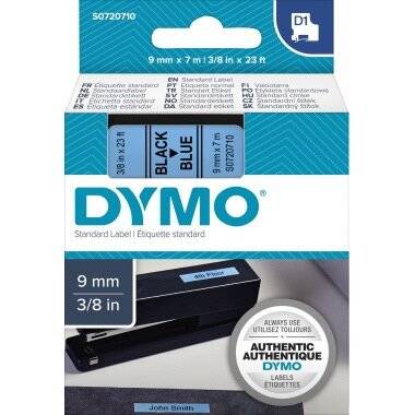 Dymo Schriftband 40916 Black Schwarz Blue (S0720710)