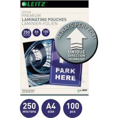 Leitz Laminierfolie A4 UDT 74840000 250m Verwendung für Papierformat: DIN A4