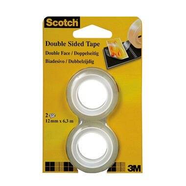 Scotch Klebefilm 6651263 12mmx6,3m beids Maße: 12 mm x 6,3 m (B x L)