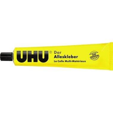 UHU Alleskleber 125g Tube auswaschbar: Nein