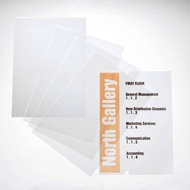 DURABLE Ersatzfolie CRYSTAL SIGN 483519 Maße: 210 x 297 mm (B x H)