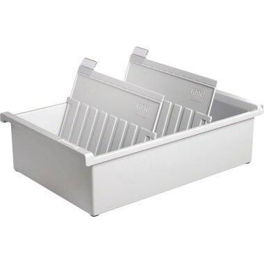 HAN Karteitrog 955-0-11 DIN A5 quer max. Maße: 22,8 x 9,6 x 34,6 cm (B x H x T)