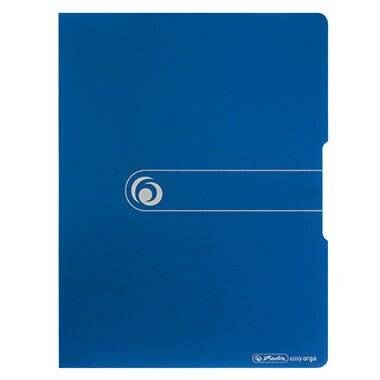 Herlitz Klemmbrettmappe 11217213 DIN A4 Maße: 24x33cm (B x H) Farbe blau