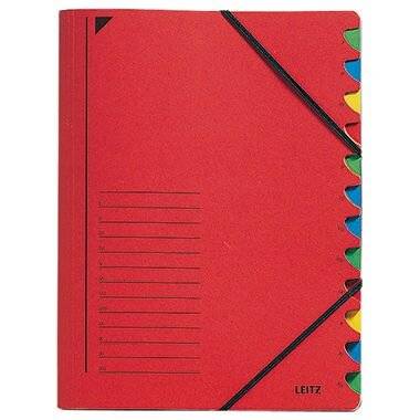 Leitz Ordnungsmappe 39120025 DIN A4 12 F Verwendung für Papierformat: DIN A4
