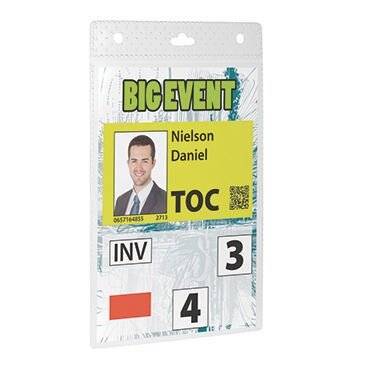 DUARABLE Namensschild 852619 DIN A6 tran Verwendung für Papiergrößen: DIN A6
