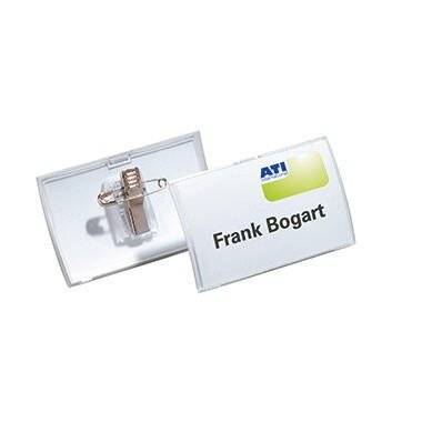 DURABLE Namenschild Click Fold 821119 75 Verwendung für Papiergrößen: 75 x 40 mm
