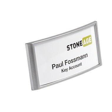 DURABLE Namensschild CLASSIC 854023 30x6 Verwendung für Papiergrößen: 65 x 30 mm