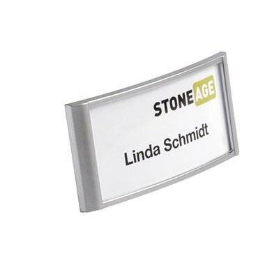 DURABLE Namensschild CLASSIC 854223 34x7 Verwendung für Papiergrößen: 74 x 34 mm