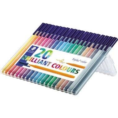 STAEDTLER Fasermaler triplus color 323 S Strichstärke: 1 mm
