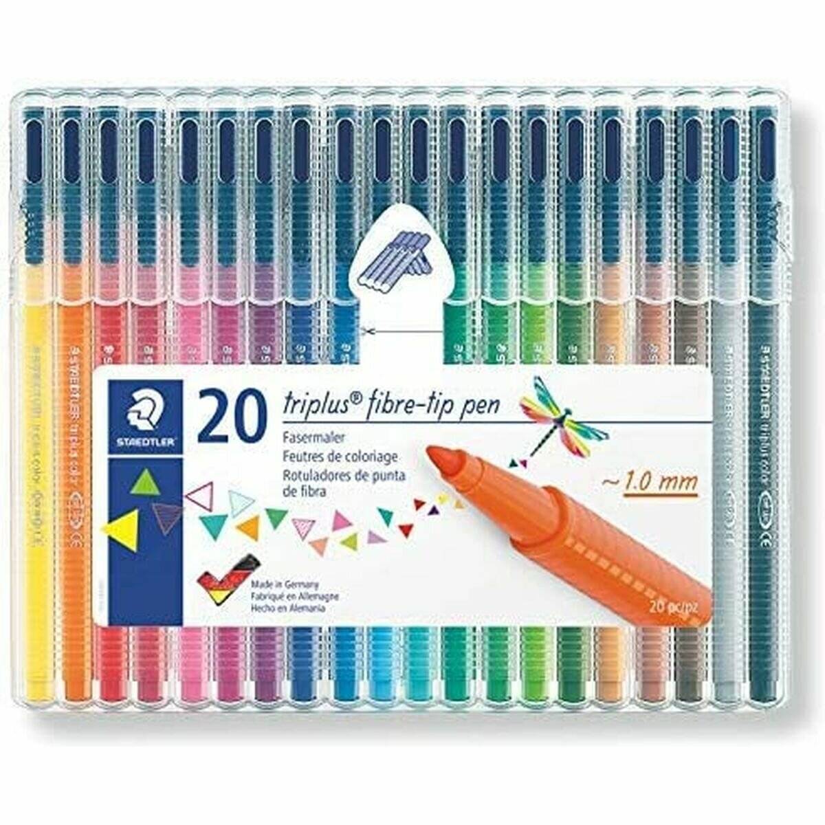 STAEDTLER Fasermaler triplus color 323 S Strichstärke: 1 mm