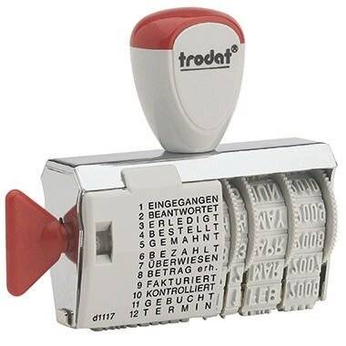trodat Wortbandstempel Classic 1117 5434 Abmessung der Stempelfläche: 56 x 4 mm (