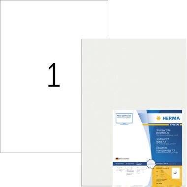 HERMA Etikett Premium 8694 297x420mm tra Maße: 297 x 420 mm (B x H)