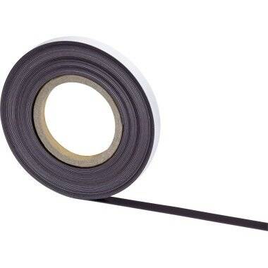 MAUL Magnetband 10mx15mm sk Haftkraft 40 1,5 cmx10 m (BxL) schwarz/grau