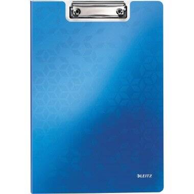 Leitz Klemmmappe WOW 41990036 DIN A4 PS 23x33 cm (BxH) Polyfoam blau
