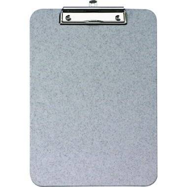 WEDO Klemmbrett 57670 A4 22,7x31,7cm gra 23x33 cm (BxH) DIN A4 Polystyrol granit