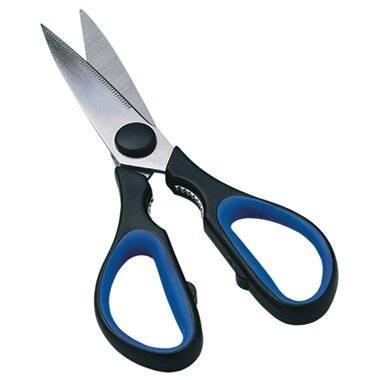 WEDO Allzweckschere 97985 21cm edelstahl 210mm Edelstahl schwarz/blau
