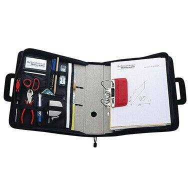 WEDO Konferenzmappe 58601 DIN A4 Polyest 67x34,5 cm (BxH) Polyester schwarz