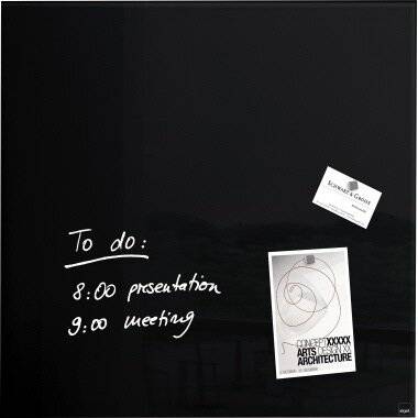 SIGEL Magnetboard Artverum GL110 480x480 magnethaftend inkl. 3 starker