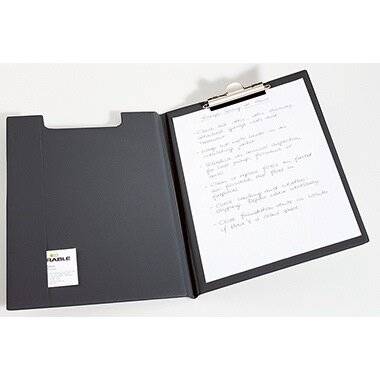 DURABLE Blockmappe Standard 235701 DIN A 23,5x33 cm (BxH) Folie schwarz