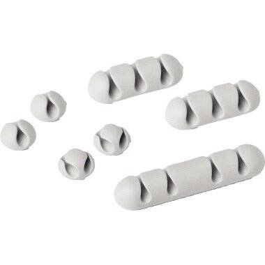 DURABLE Kabelclip CAVOLINE CLIP MIX 5041 Kabel 1 x Clip für 4 Kabel Kunststoff 7