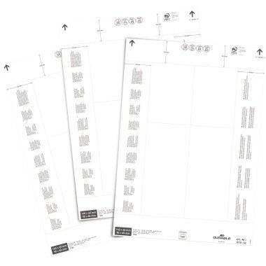 DURABLE Einsteckschild 101002 Logistikta St./Pack.