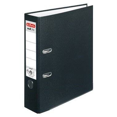 Herlitz Ordner maX.file protect 5480801 Kaschierung außen: Polypropylen Material