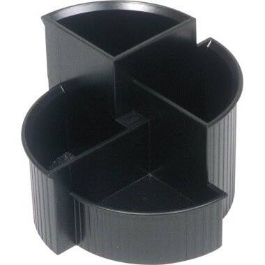 helit Stifteköcher Multi Linear H6390695 14x10 cm (ØxH) Polystyrol schwarz