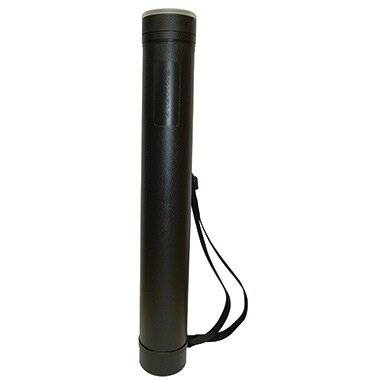 RUMOLD Zeichenrollenköcher ZR 6611 8x62- x 60-100 cm (Ø x L) Polyethylen schwarz