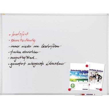 Franken Whiteboard X-tra Line SC3202 90x Tafel magnethaftend nicht beidseitig