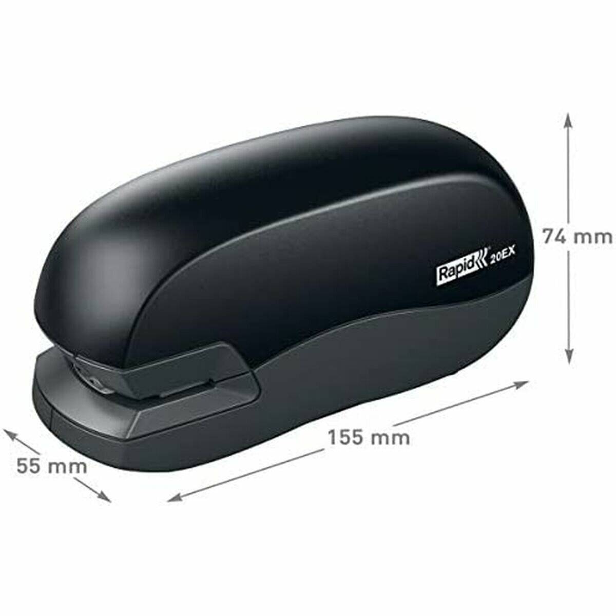 Rapid Elektroheftgerät 20EX 5000297 20Bl Kunststoff schwarz
