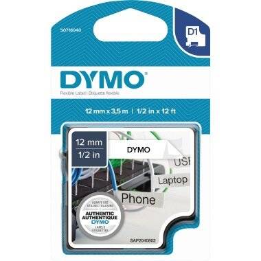 Dymo Dymo Schriftband 16957 Black White (S0718040)