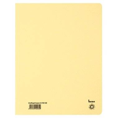Bene Sammelmappe 81700GE DIN A4 Karton g DIN A4 250g/m² Karton gelb