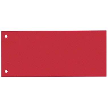 Bene Trennstreifen 201950RT Karton rot 1 (B x H) 180g/m² Karton rot 100 St./Pack.