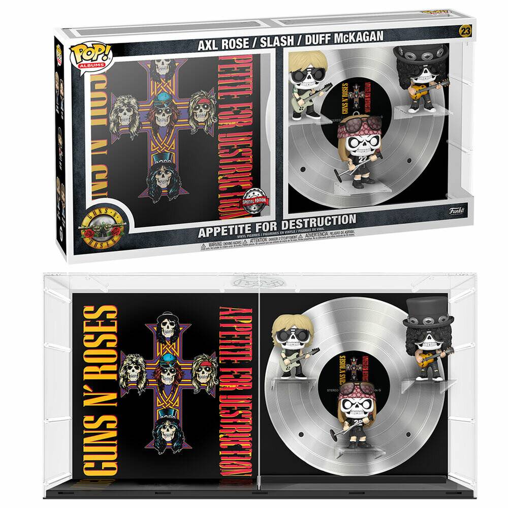 Guns n Roses POP! Albums Vinyl Figuren 3er-Pack Appetite For Destruction 9 cm