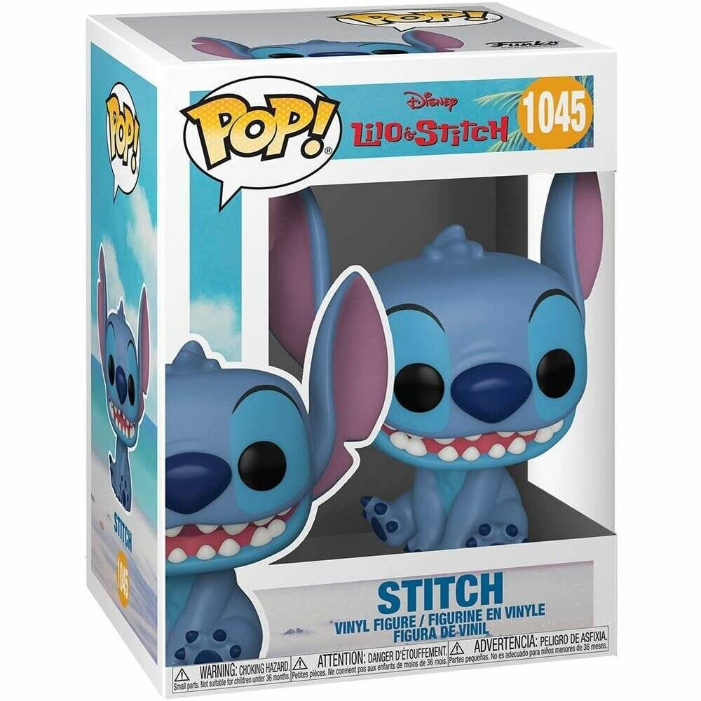 Funko Funko Pop! Figur Disney Lilo & Stich Smilling Seated Stich