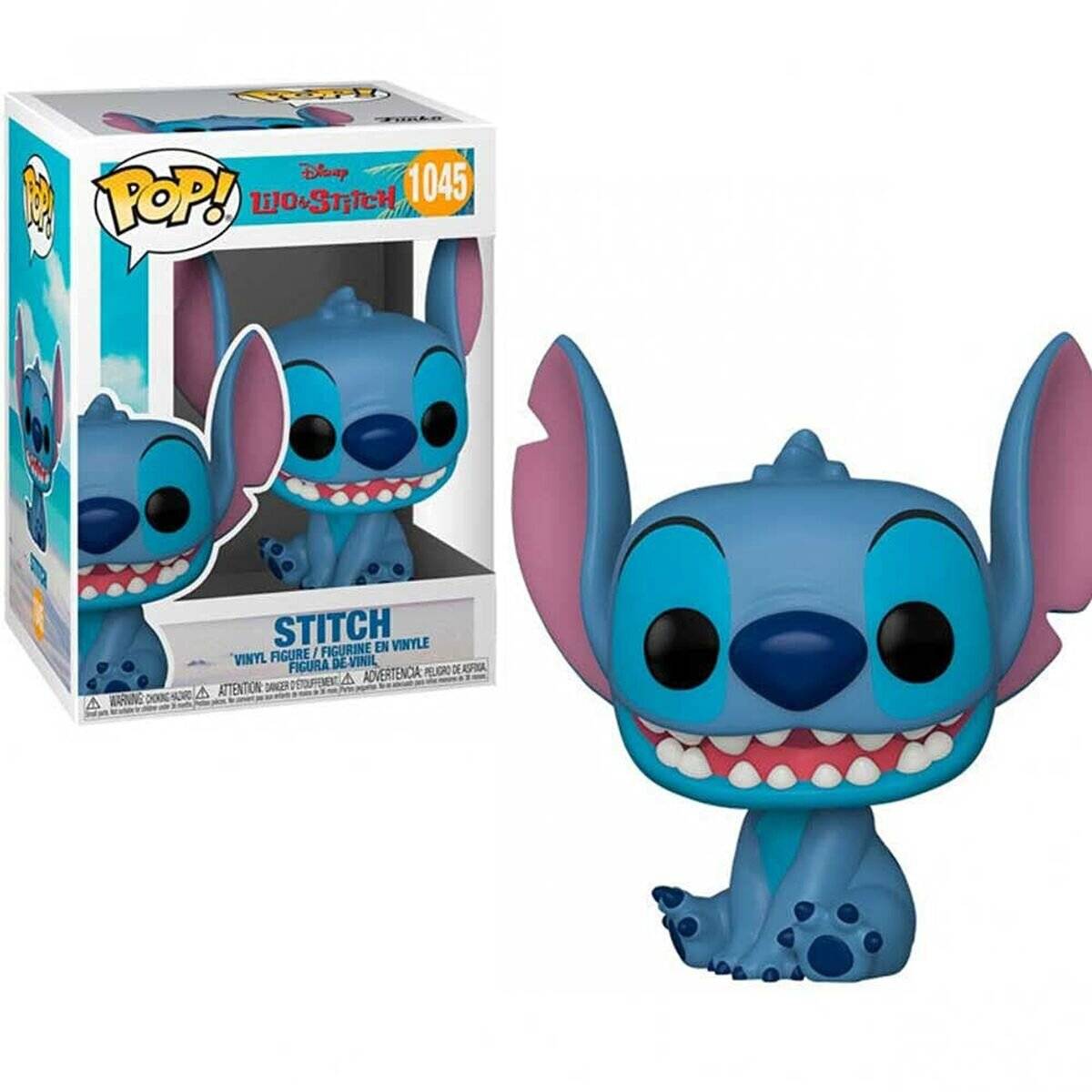 Funko Funko Pop! Figur Disney Lilo & Stich Smilling Seated Stich