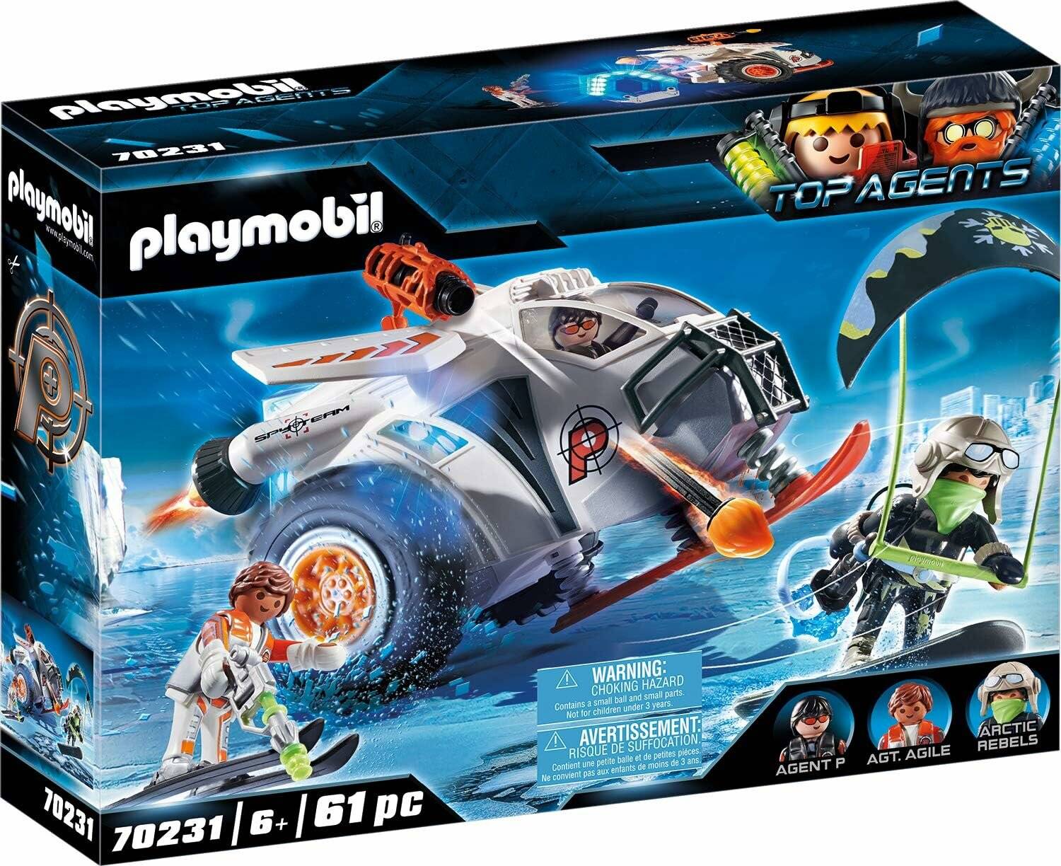 PLAYMOBIL 70231 Spy Team Schneegleiter
