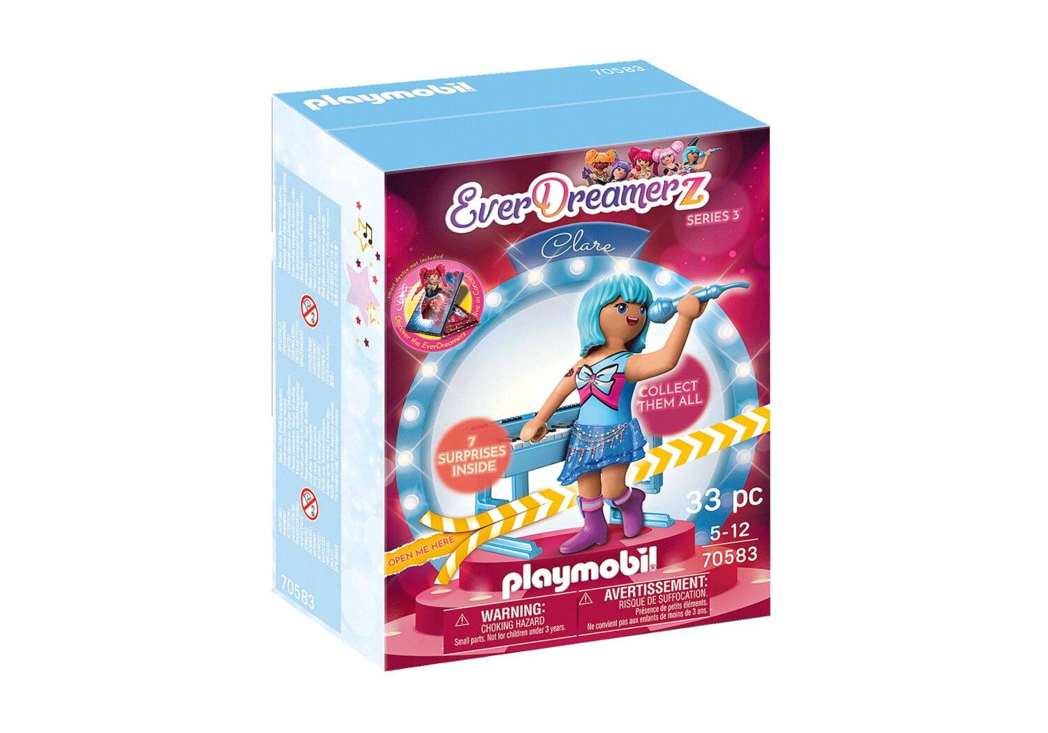 CLARE MUSIK WELT EVERDREAMERZ 70583 PLAYMOBIL