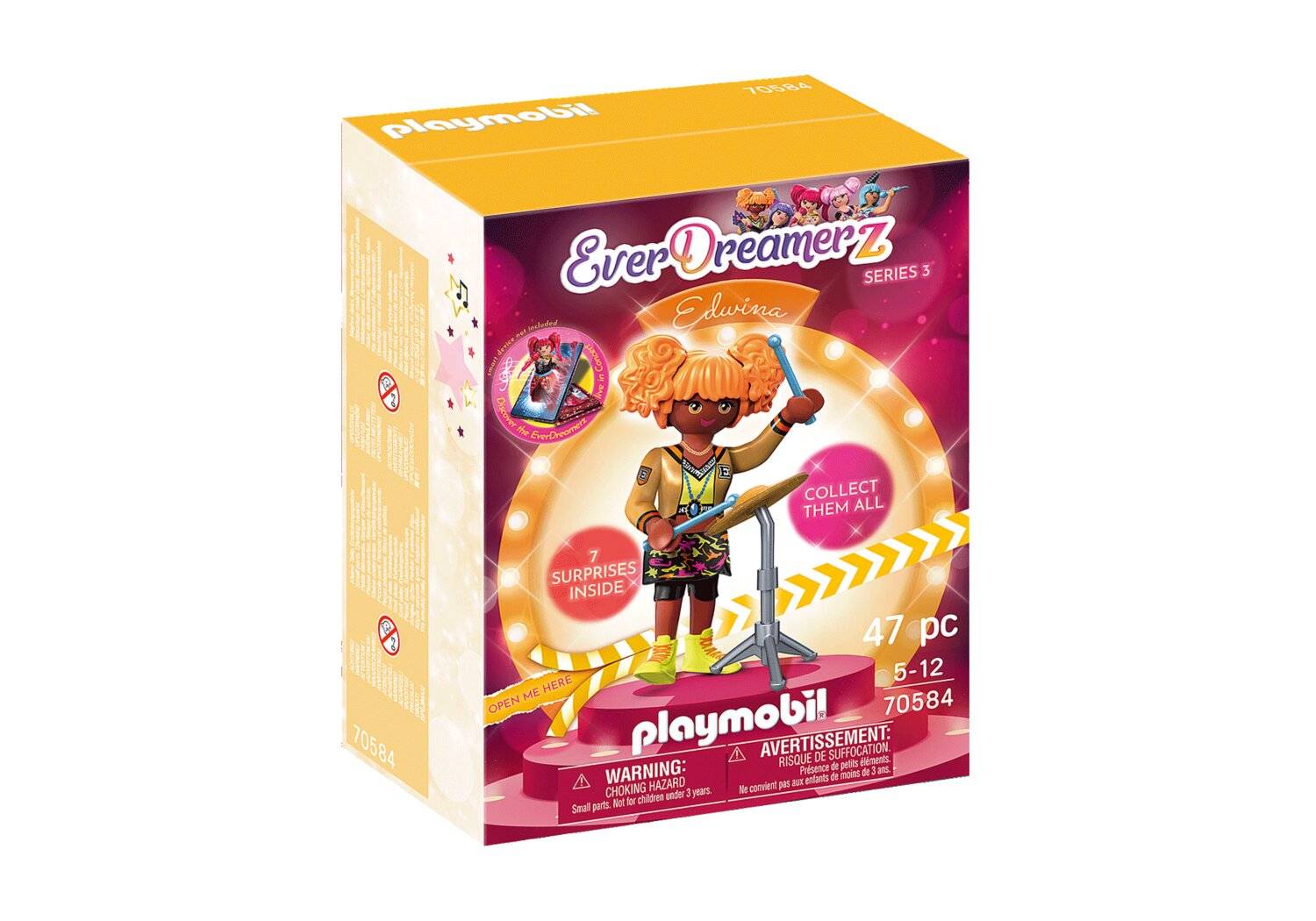PLAYMOBIL 70584 EverDreamerz Edwina - Music World, Konstruktionsspielzeug