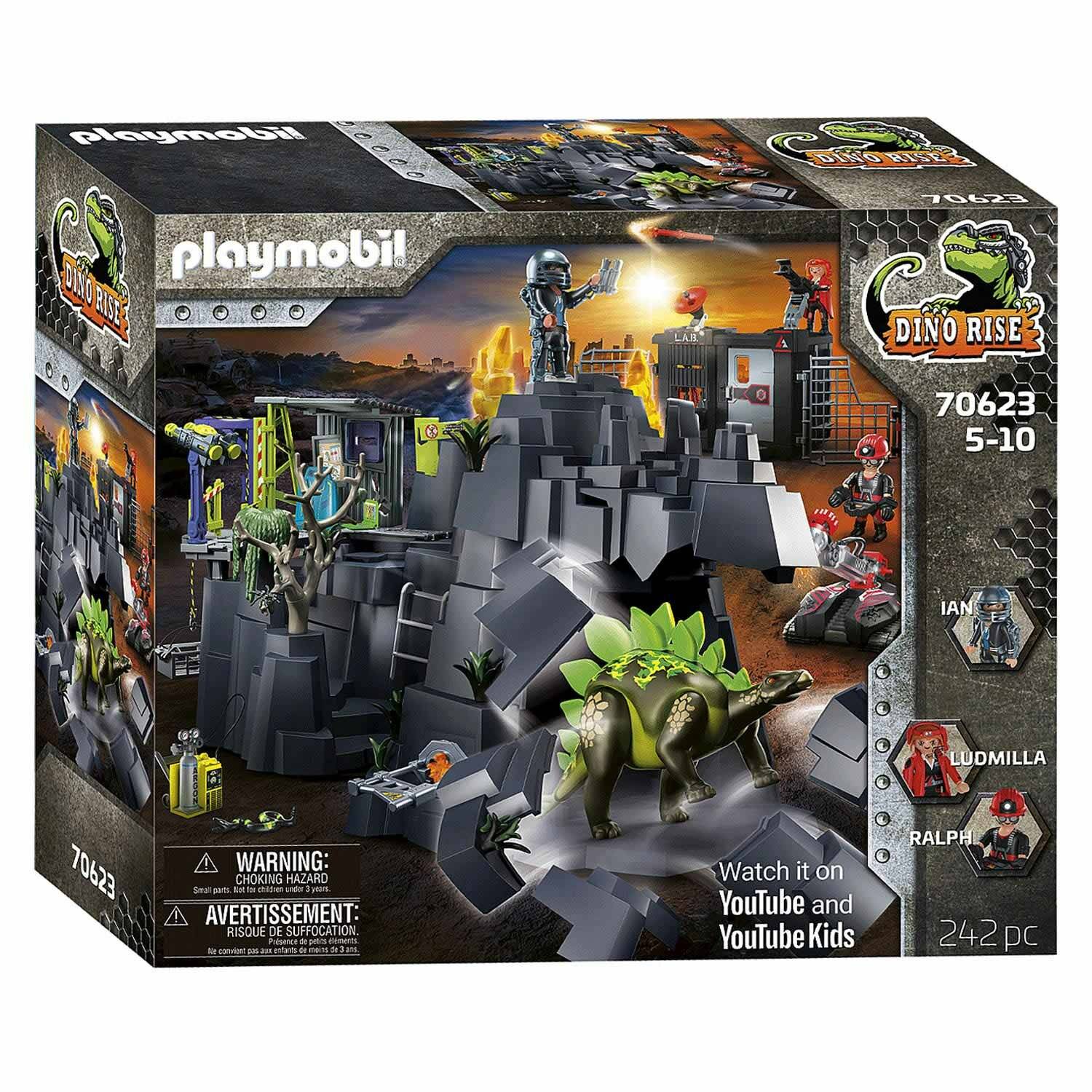 PLAYMOBIL 70623 Dino Rise Dino Rock, Konstruktionsspielzeug